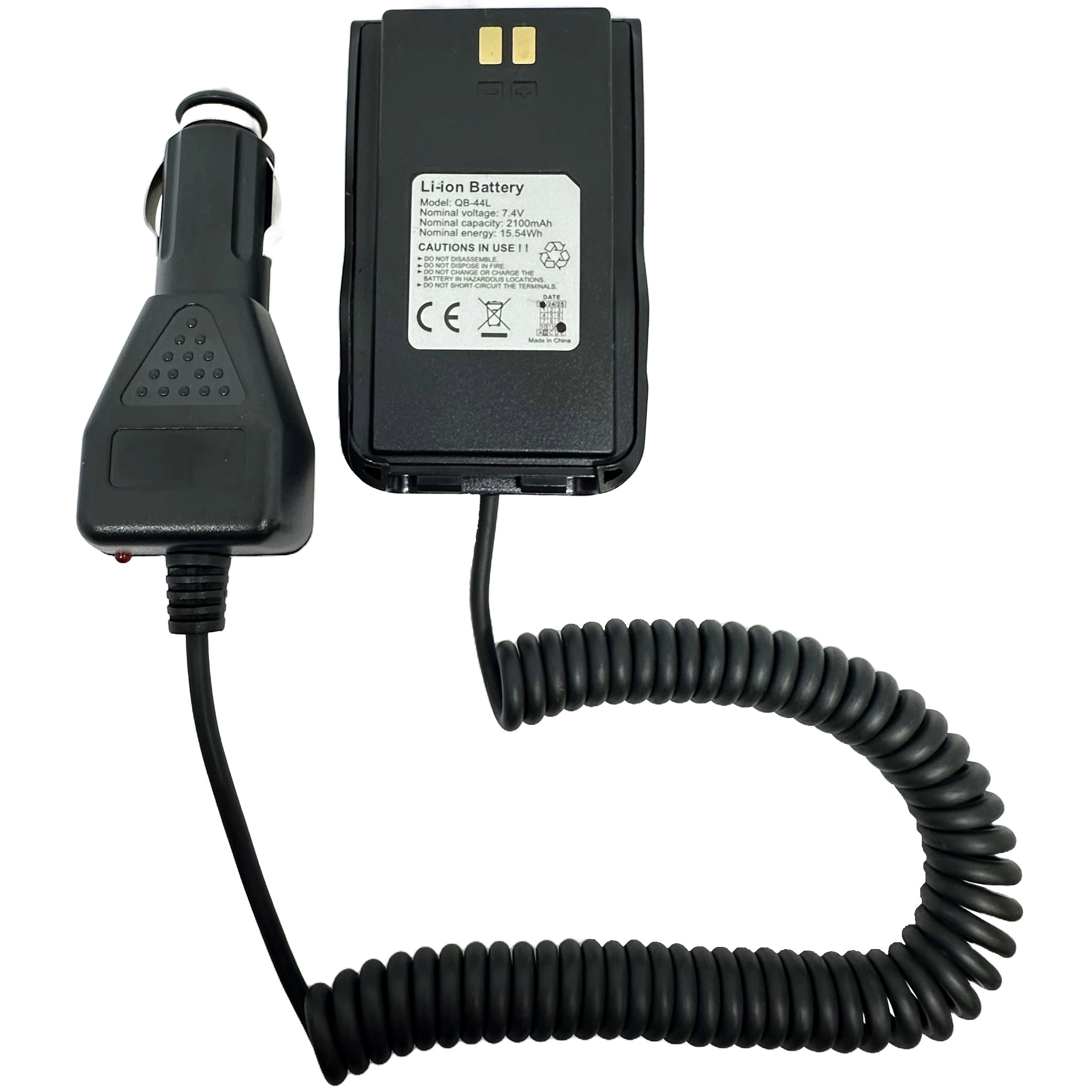 Anytone QB-44L Battery Eliminator for AT-D878UV Series Handhelds